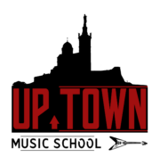 logo uptown music school